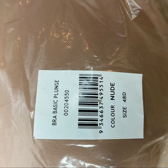 Avenue Basic Plunge Bra Nude 48D - Picture 5 of 5